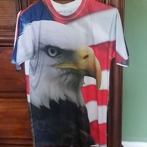Get A Life Mens Shirt Eagle Small